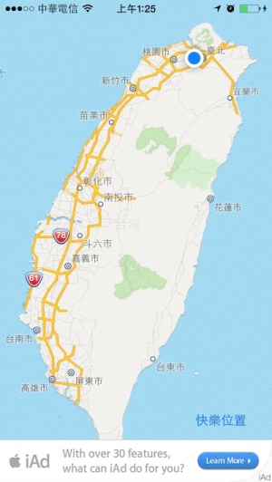 mapkit location